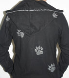 M8001  CAT PAW  (Womens Hoodie